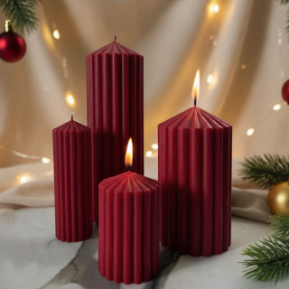 Set velas navideñas