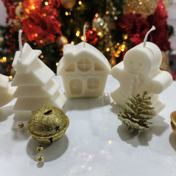 Set x 3 Aldea Navideña