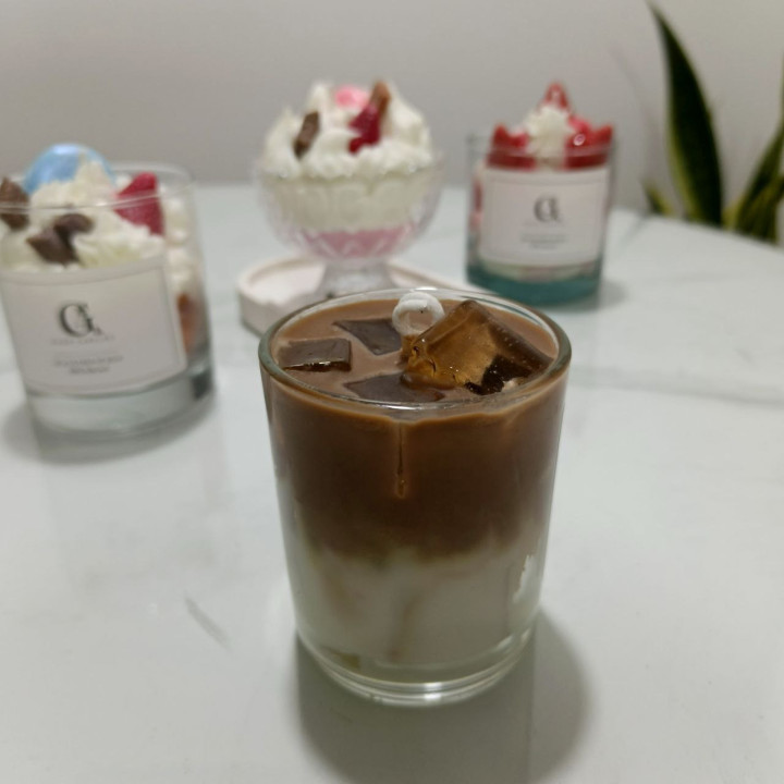 Iced coffee latte mini
